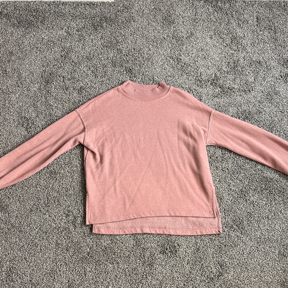 SO Women's Dusty Pink Turtleneck Sweater